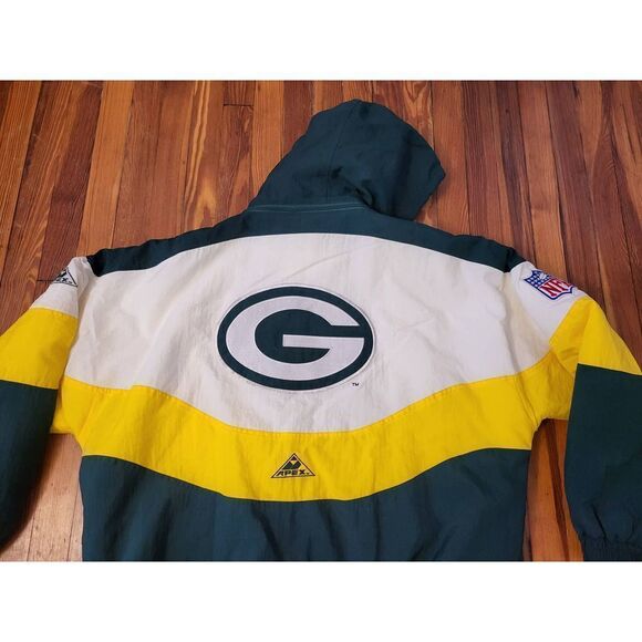 Green Bay Packers APEX One Pro Line Full-Zip Jacket VTG Mens XL in good conditio - Picture 5 of 7